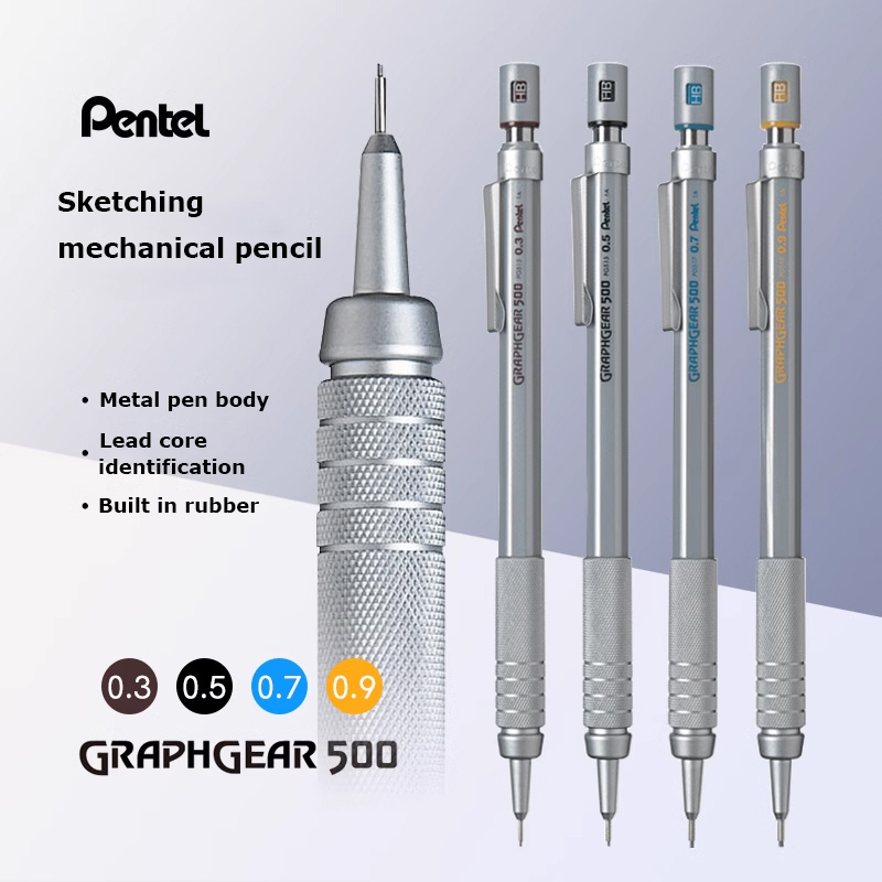 Pentel Pen Energel - Japan Pentel Graph Gear Drafting Metal