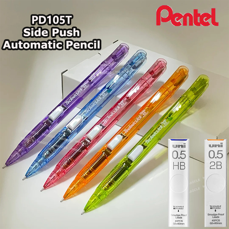 Pentel Pen Energel - Pentel Cute Mechanical Pencil PD105T TECHNICLICK