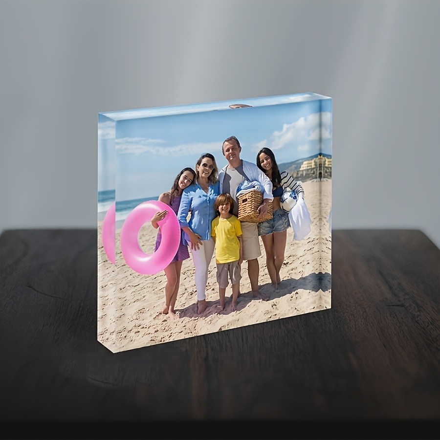 1PC Custom Photo   Acrylic Per - огляд і ціна Photo Acrylic Block