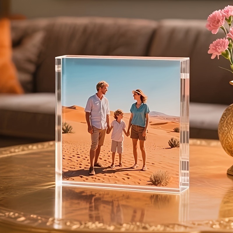 1PC Custom Photo   Acrylic Per - огляд і ціна Photo Acrylic Block
