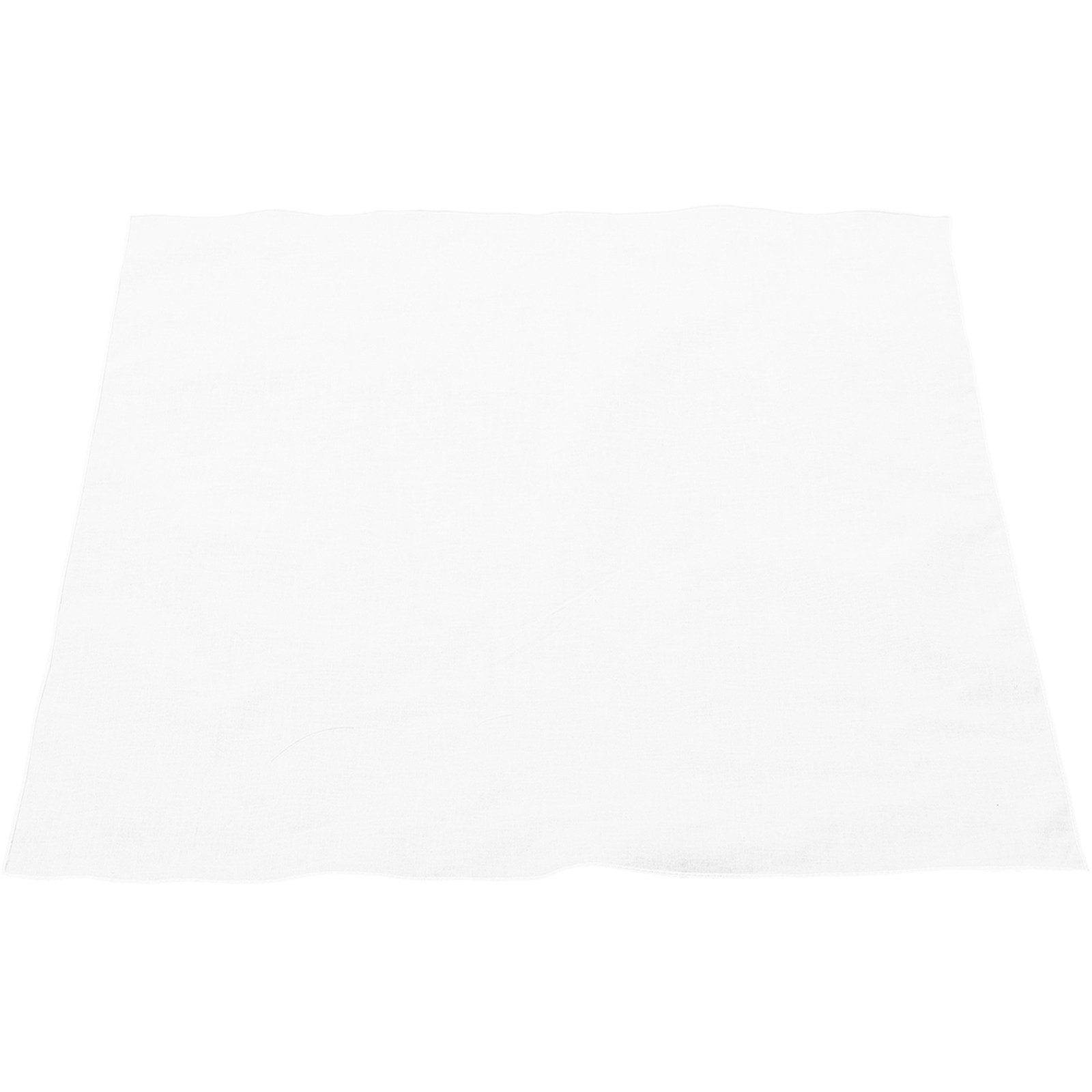 White Cotton Handkerchief Squa - огляд і ціна Bandana Blank White