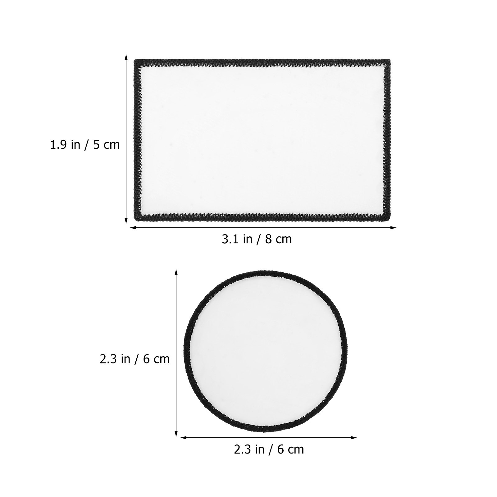 30Pcs Polyester Blank Adhesive - огляд і ціна Hat Sublimation Blank