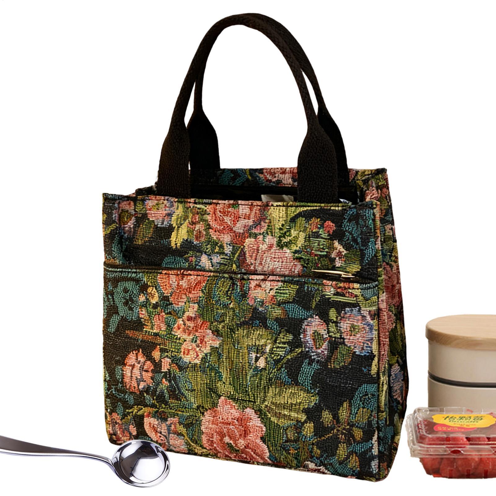 Insulated Lunch Bag Flower Wat - огляд і ціна Tote Bag Sublimation