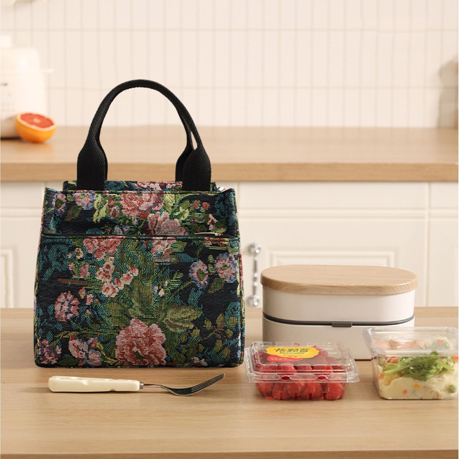 Insulated Lunch Bag Flower Wat - огляд і ціна Tote Bag Sublimation