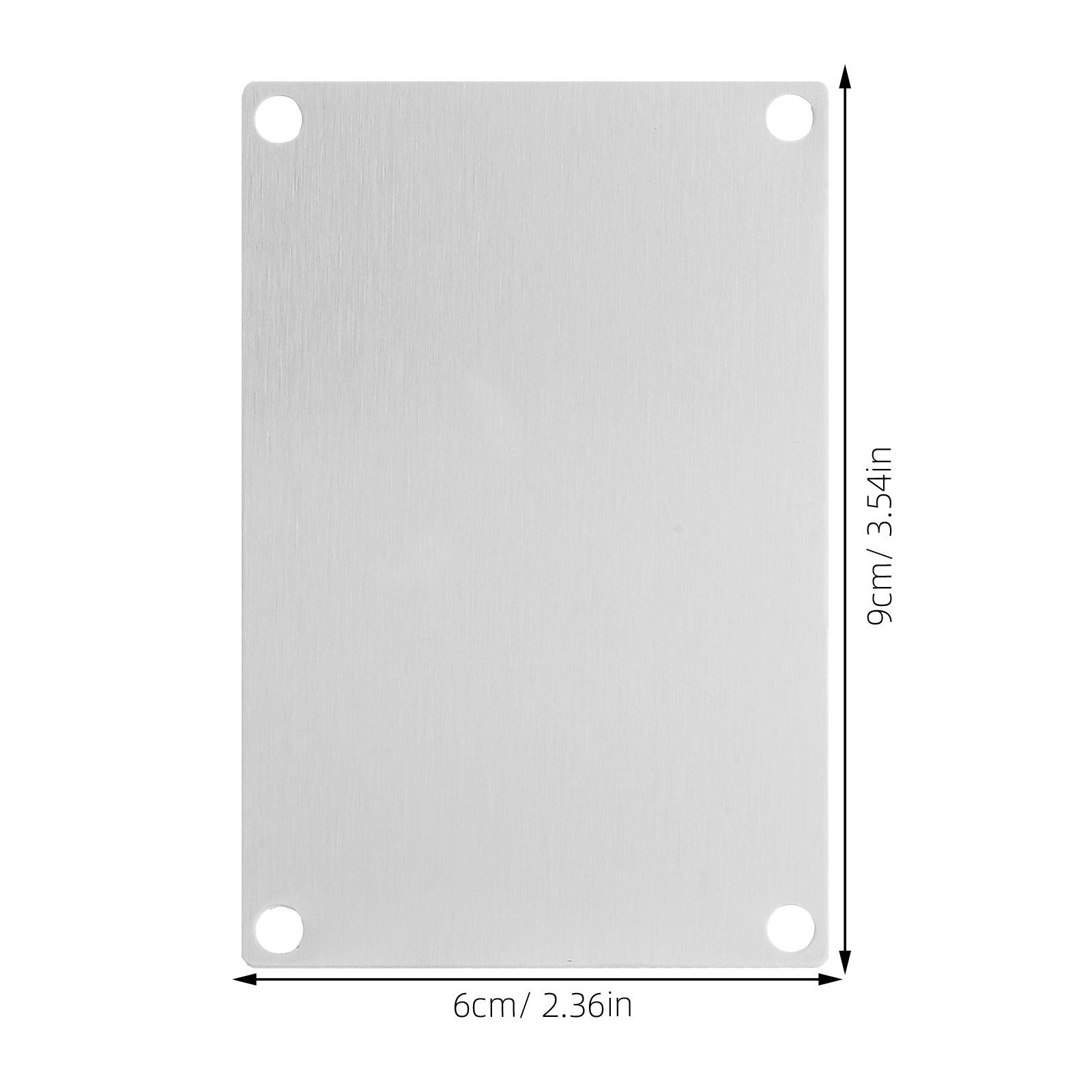 5Pcs Blank Stainless Steel Sig - огляд і ціна Yard Sign Blank
