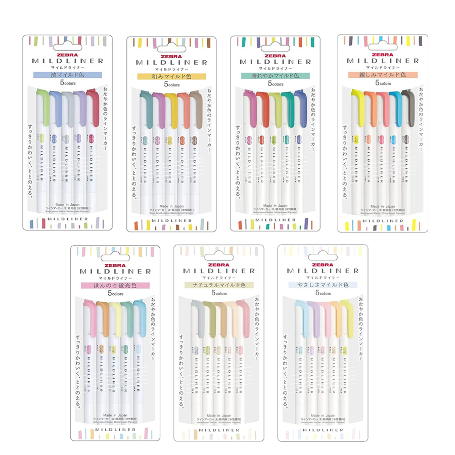 Zebra Mildliner Highlighter Pa - огляд і ціна Zebra Pen Mildliner