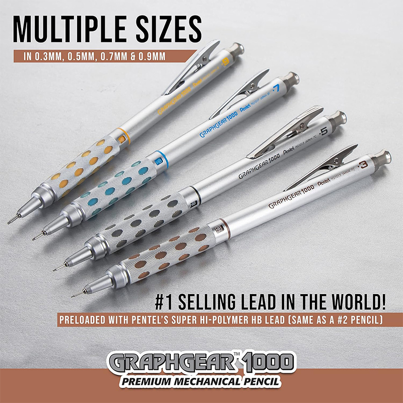 Japan Pentel Mechanical Pencil - огляд і ціна Pentel Pen Energel