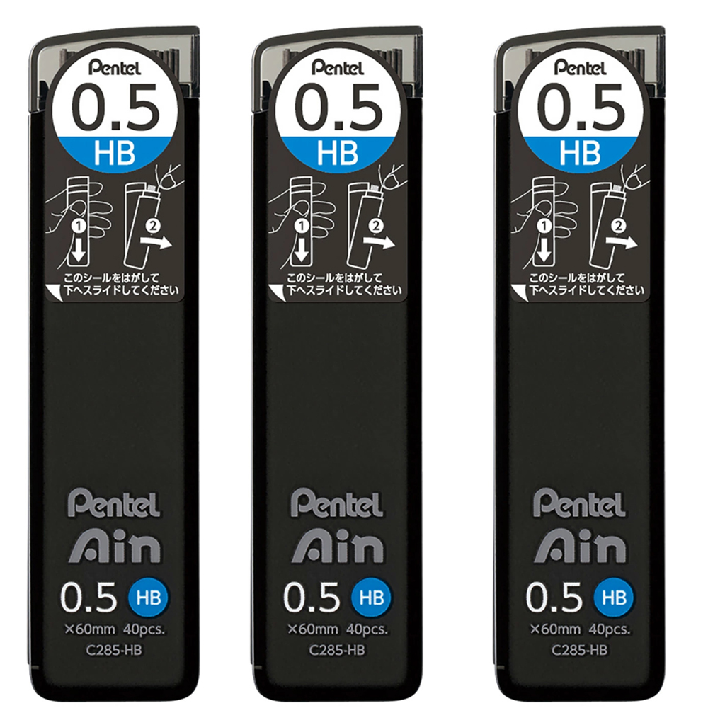 Pack of 3 - Pentel Ain Mechani - огляд і ціна Pentel Pen Energel