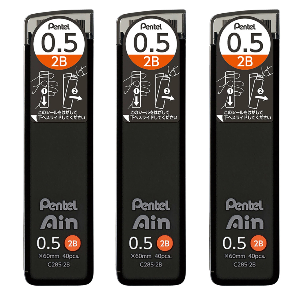Pack of 3 - Pentel Ain Mechani - огляд і ціна Pentel Pen Energel