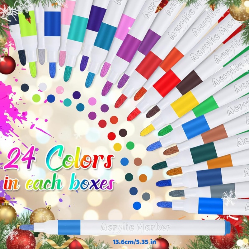 12/24/36 Colors Acrylic Paint  - огляд і ціна Copic Marker Classic