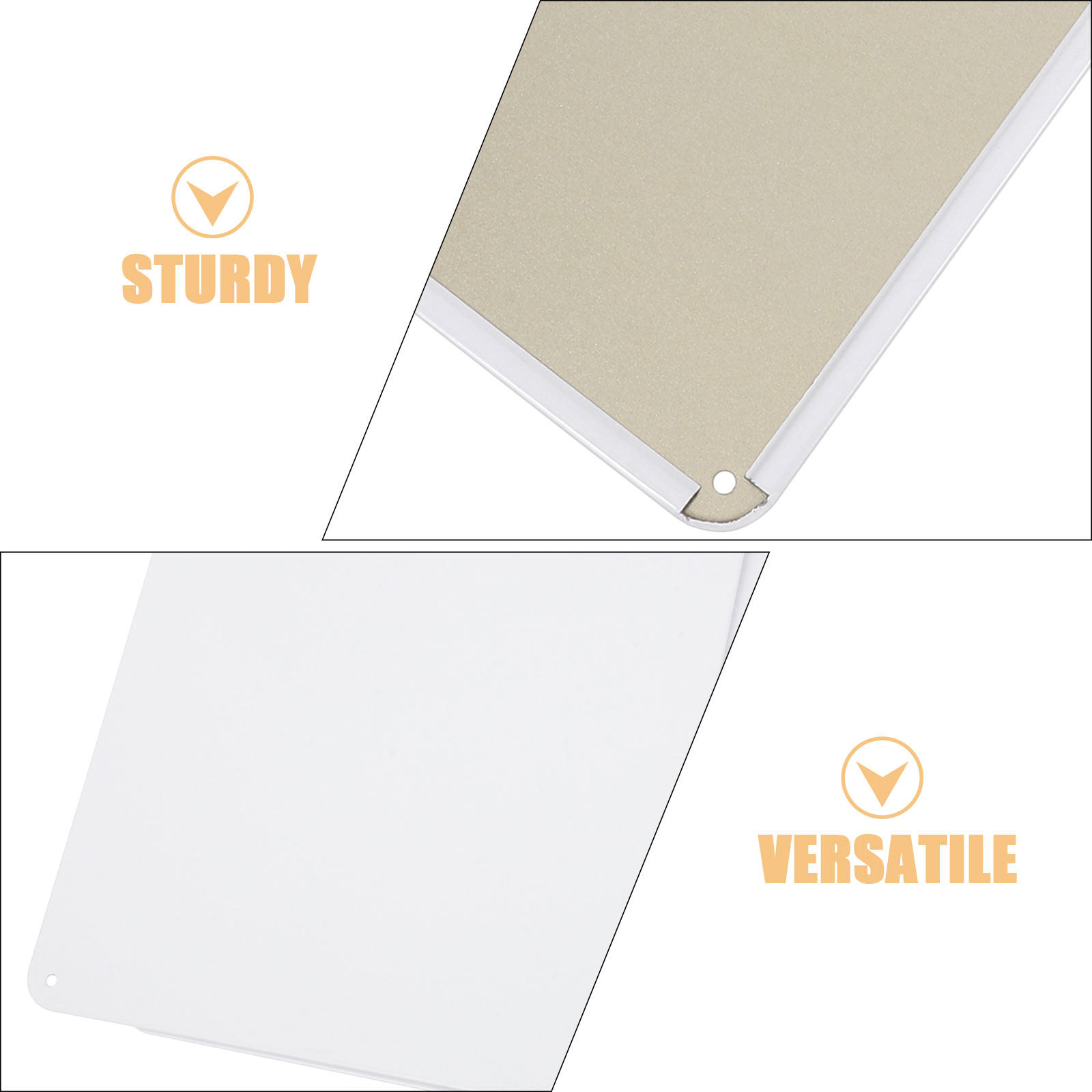 2Pcs Stable Tinplate Metal Bla - огляд і ціна Yard Sign Blank