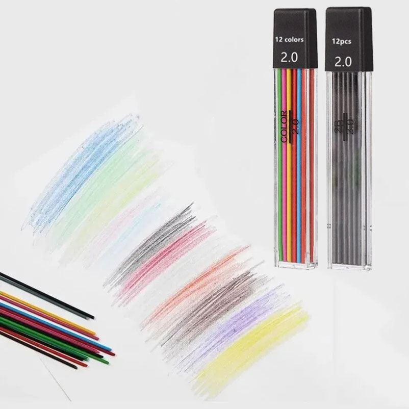 Mechanical Pencils Set 2.0mm w - огляд і ціна Staedtler Pencil Lumocolor