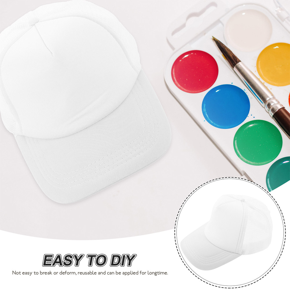 5Pcs Blank Mesh Baseball Hat D - огляд і ціна Hat Sublimation Blank