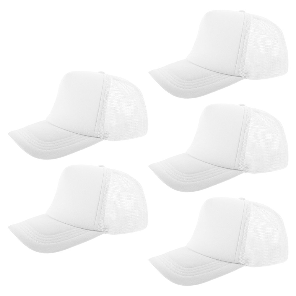 5Pcs Blank Mesh Baseball Cap D - огляд і ціна Hat Sublimation Blank