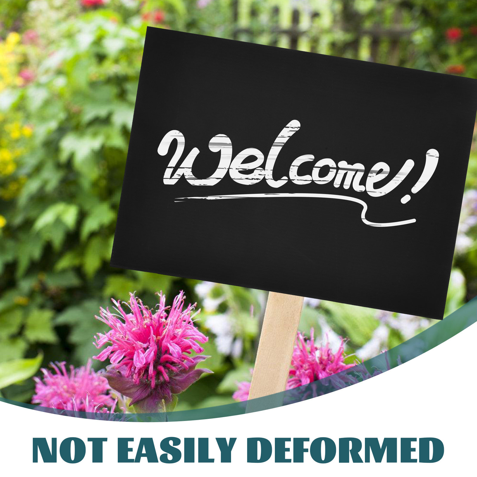 2Pcs Matte Black Blank Yard Si - огляд і ціна Yard Sign Blank
