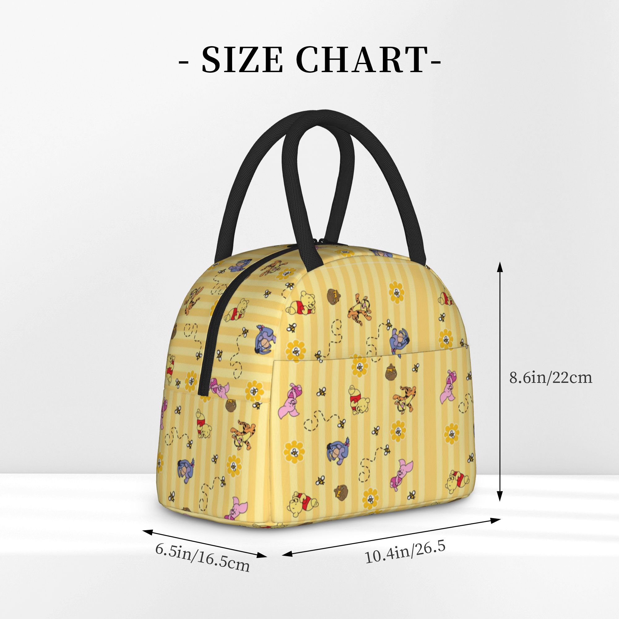 Cute Honey And Bee Insulated L - огляд і ціна Tote Bag Sublimation