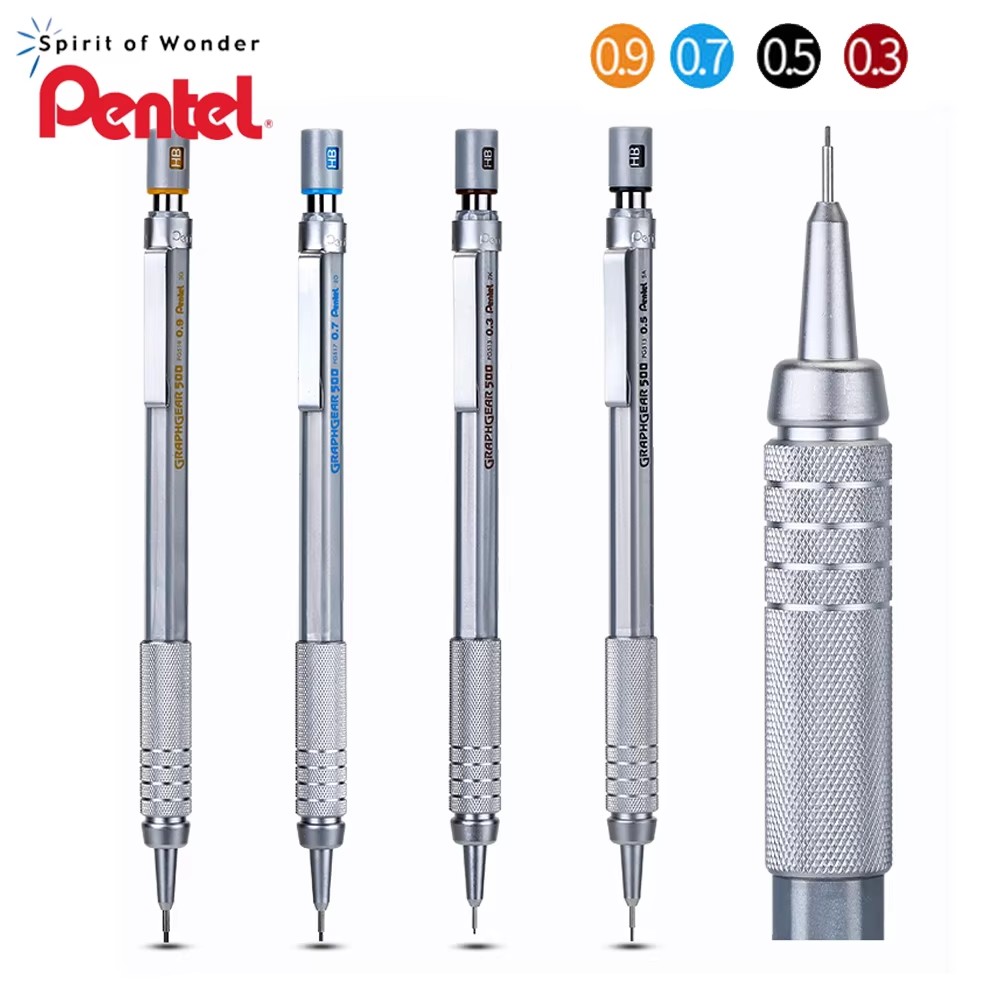 1pc Pentel Graphgear 500 Draft - огляд і ціна Pentel Pen Graphgear